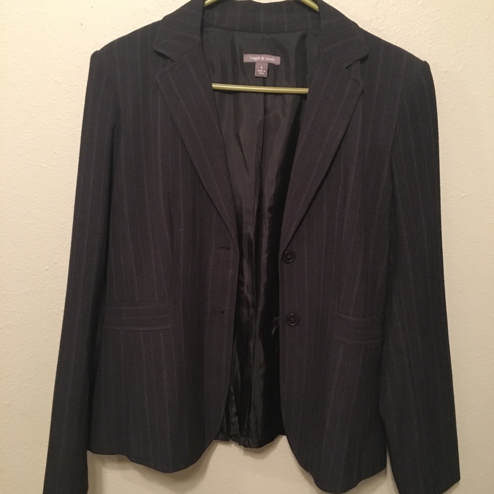 Apt. 9 pinstripe blazer